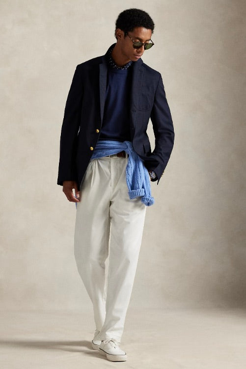 Custom Slim Fit Soft Cotton T-Shirt Refined Navy