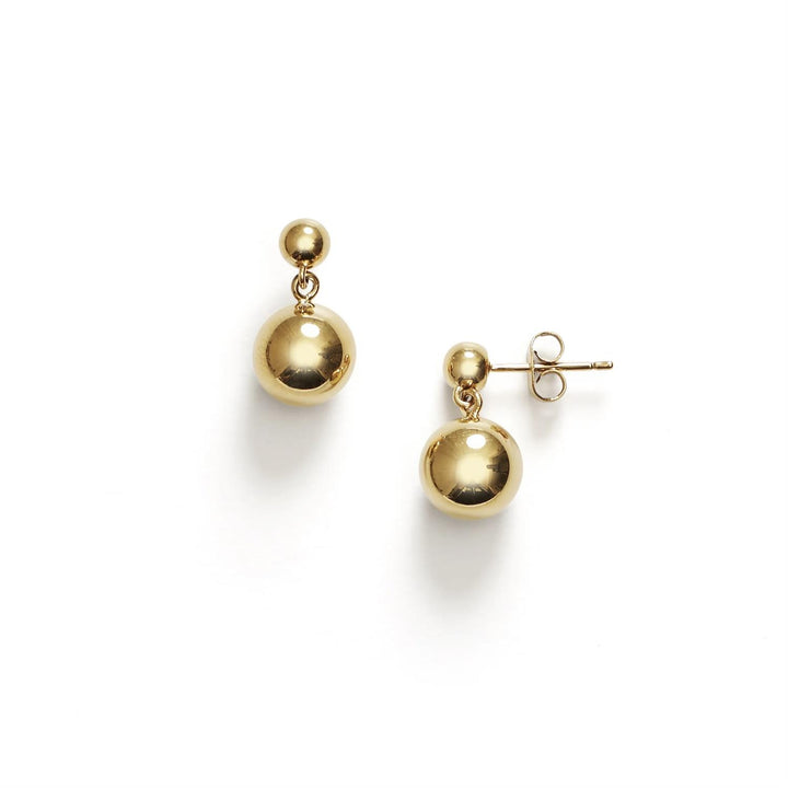 Drop of Gold Earring