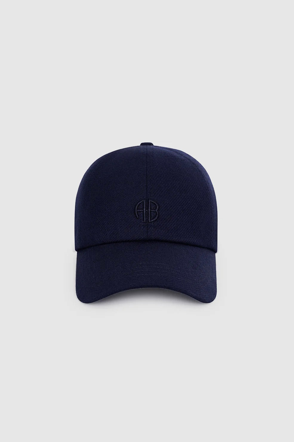 Jeremy Baseball Cap Navy Wool