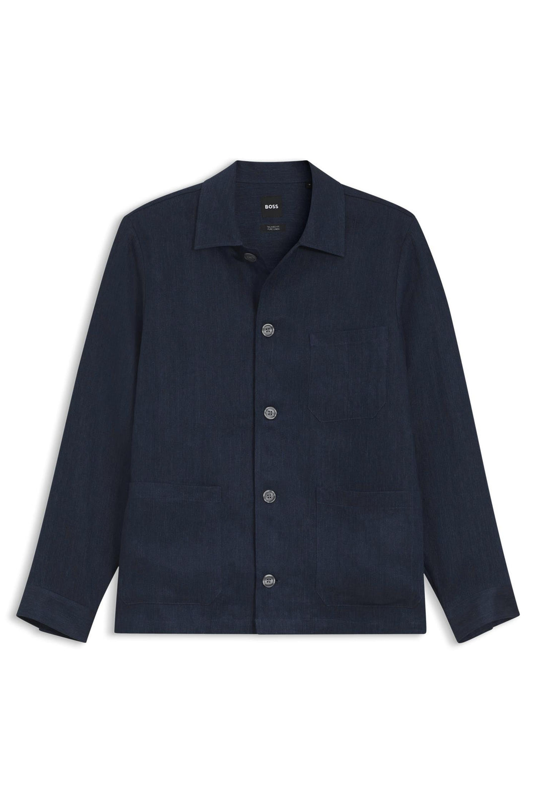 H-CAI-K-3P-262 Overshirt Dark Blue