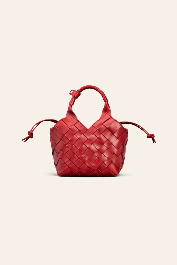 Misu Mini Cross-Body Bag Lipstick Red