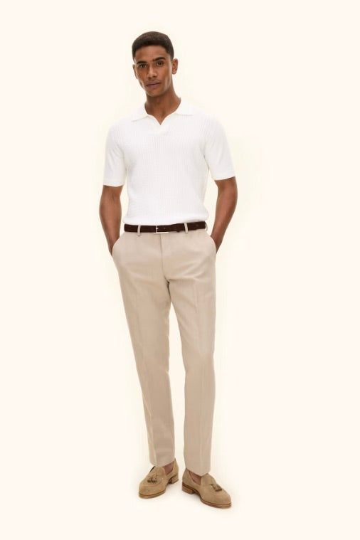 Alf Short Sleeve Poloshirt Snow White