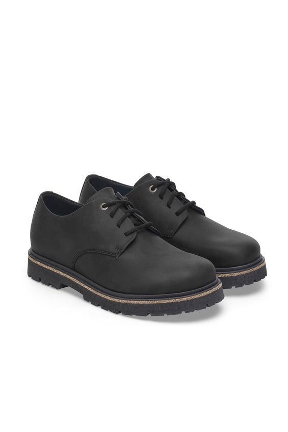 Highwood Lace Low Oiled Black