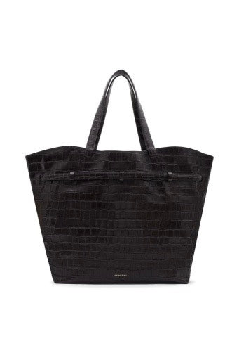 Elly Tote Embossed Dark Brown