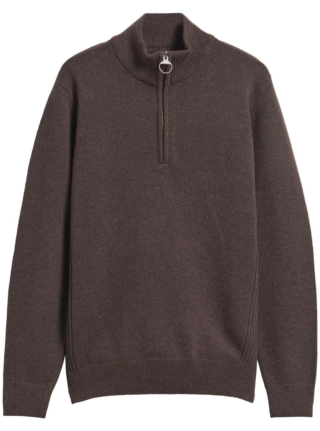 Barbour Holden Half Zip Dark Oak