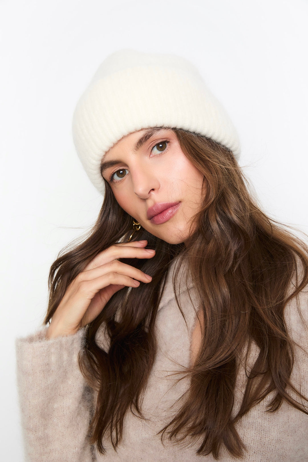 CAMILLA PIHL Ayla Beanie Cream - Dale