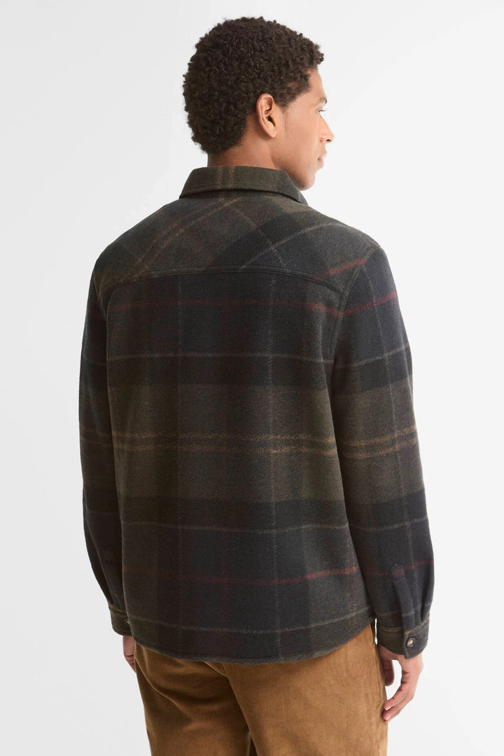 Barbour Woodlane Overshirt Shadow Classic