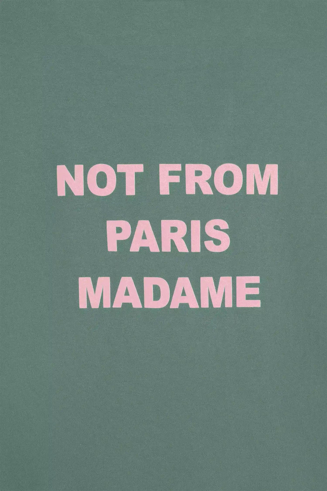 Le T-Shirt Slogan Dark Green