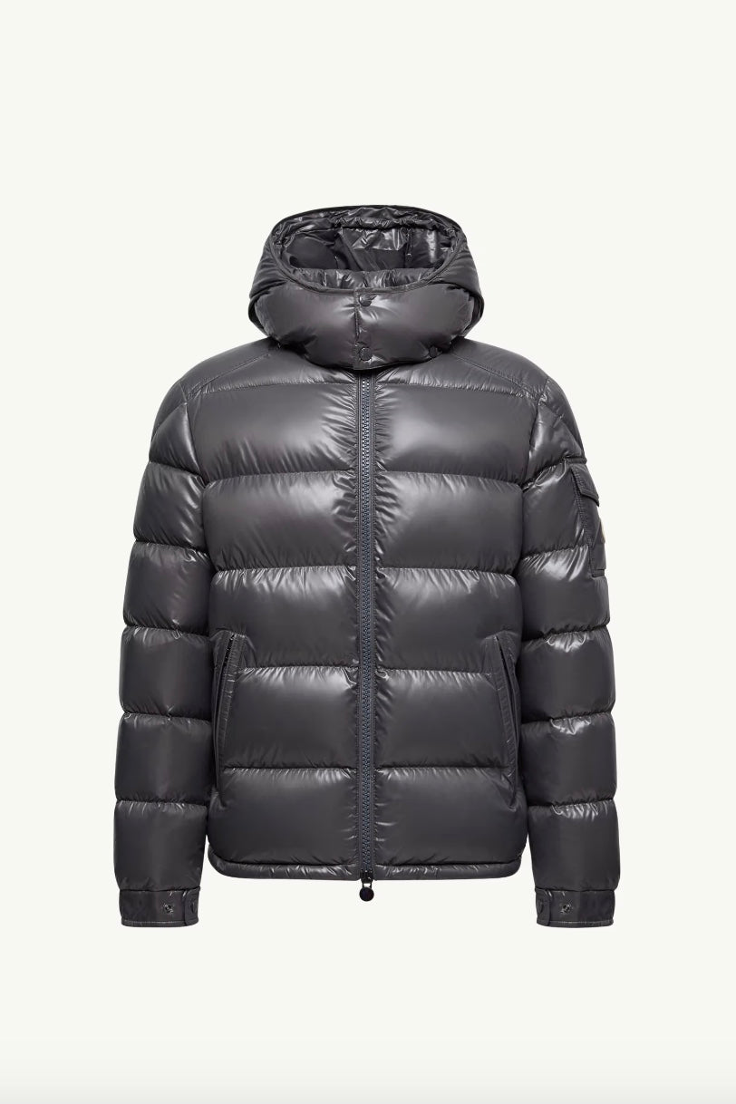 Moncler Maya Short Down Jacket Charcoal