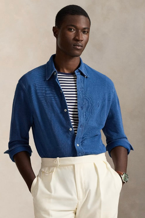 Indigo Featherweight Mesh Shirt