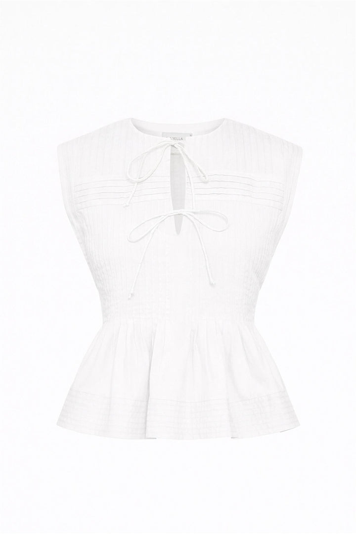Mavie Top White