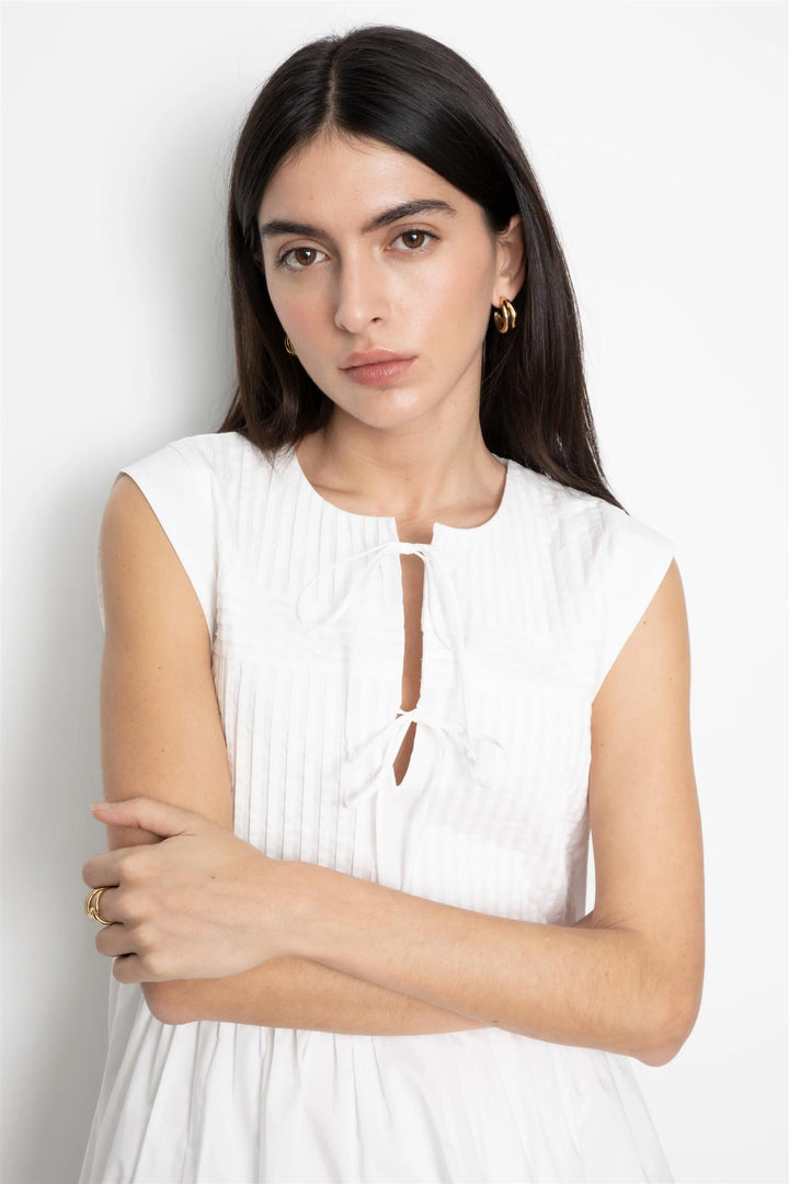 Mavie Top White