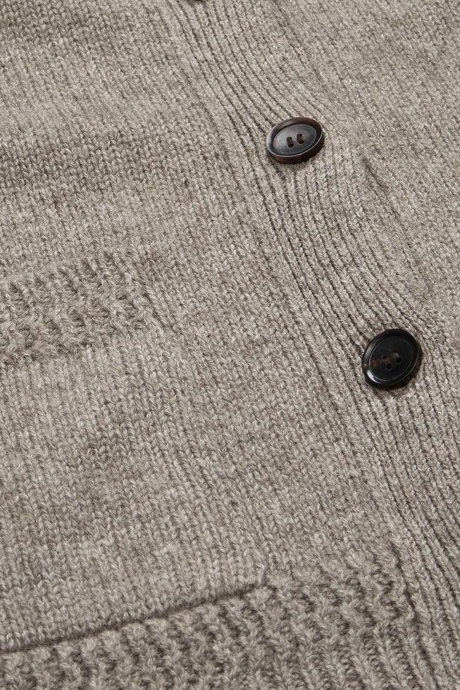 Cobe Wool Cardigan Pure Soil