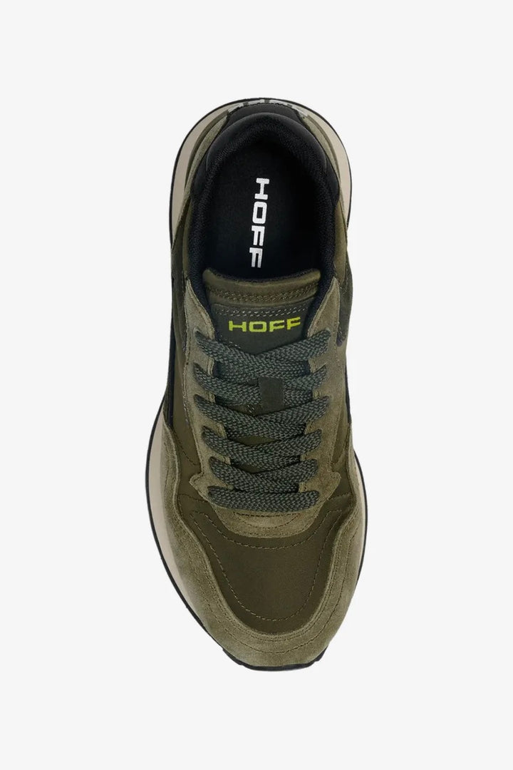 City Suede Green Sneakers