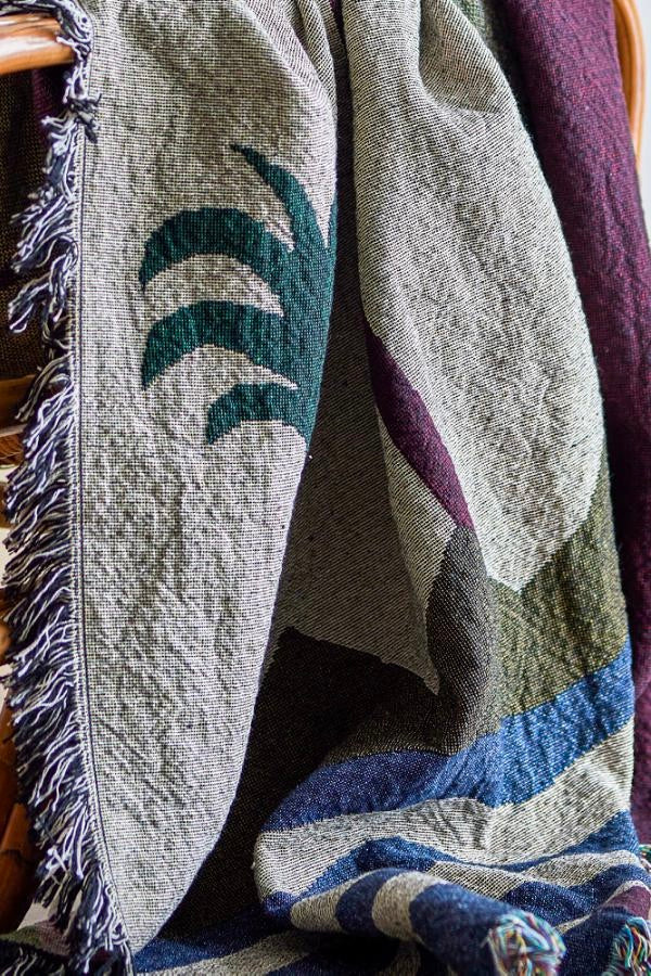 BLOOMINGVILLE Vinay Throw Purple/Multi - Dale
