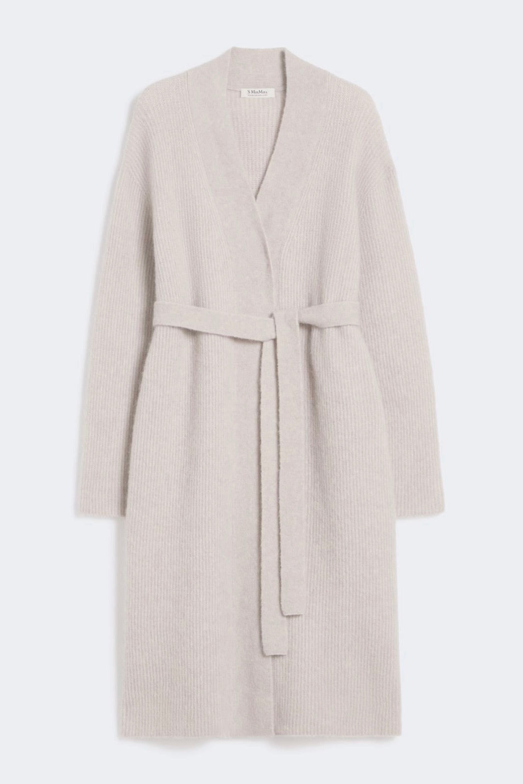 Long Alpaca Wool Cardigan