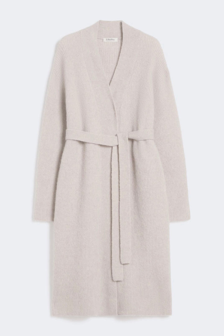 Long Alpaca Wool Cardigan