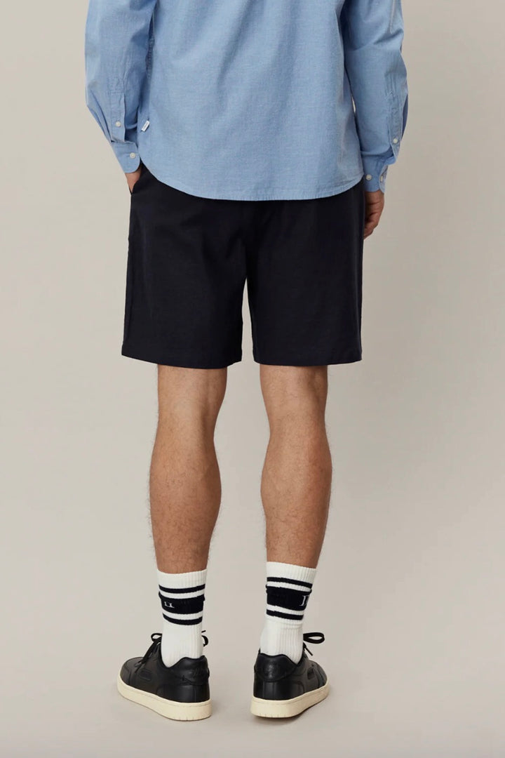 Otto Linen Shorts - DARK NAVY