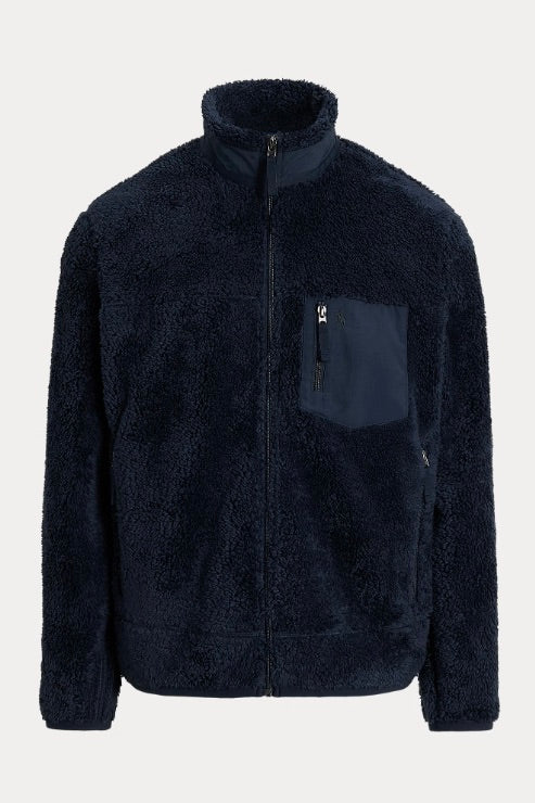 Pile Fleece Hybrid Jacket Aviator Navy