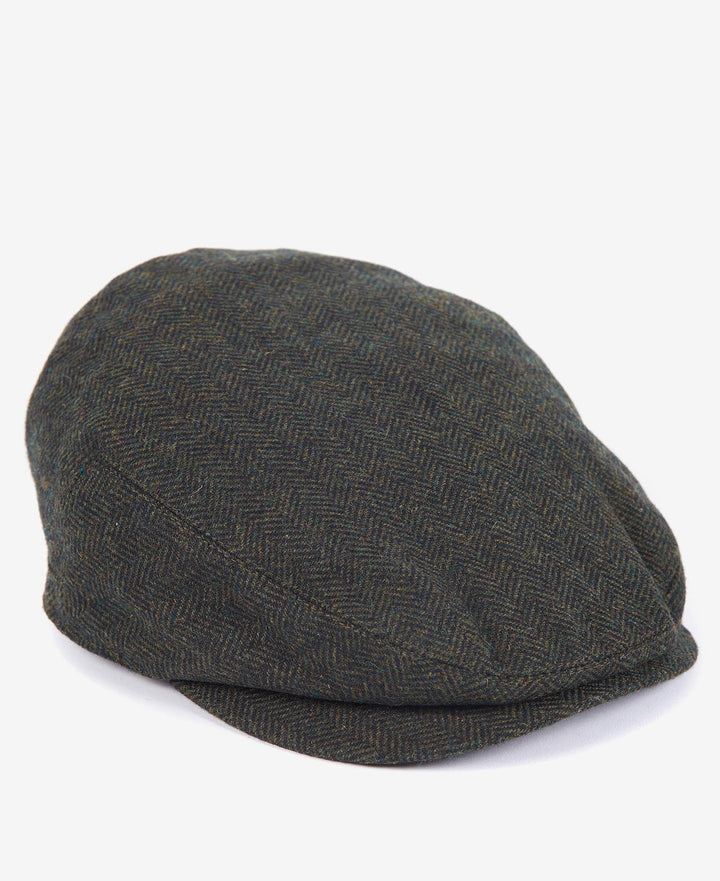 BARBOUR Barlow Flat Cap Olive - Dale