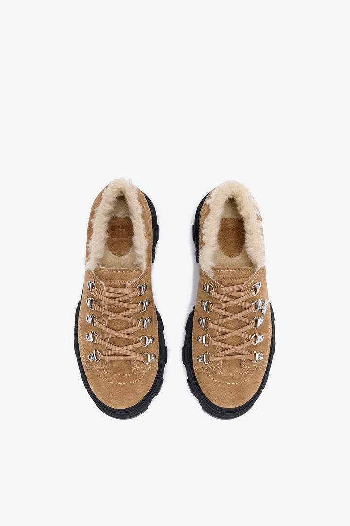 GANNI Cleated Derbies Suede - Dale