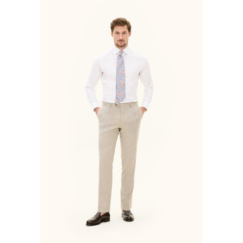 Denz Trousers Nubuck Beige