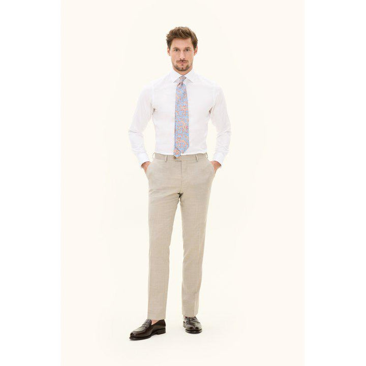 Denz Trousers Nubuck Beige