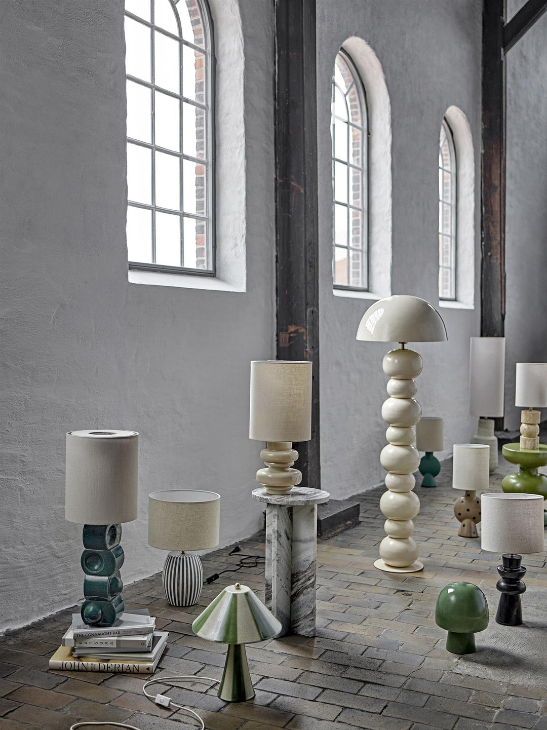 Olive Table Lamp Olive/Multi