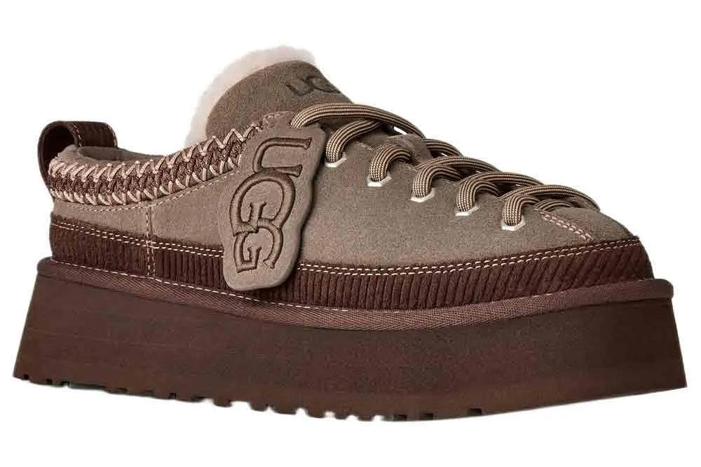 W Heritage Lace-Up Slipper Dried Oregano