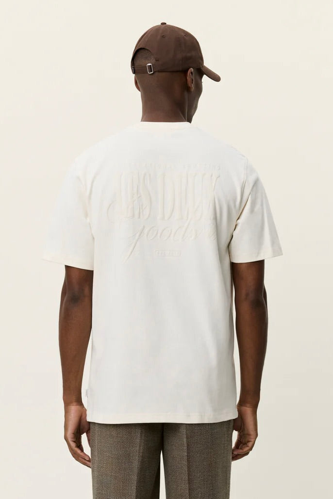 LES DEUX Ben Goods T-Shirt Eggnog White - Dale