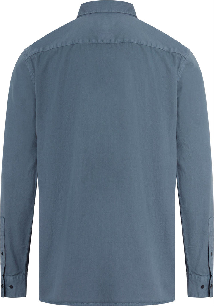 Garment Dyed LW Twill Grisaille Blue
