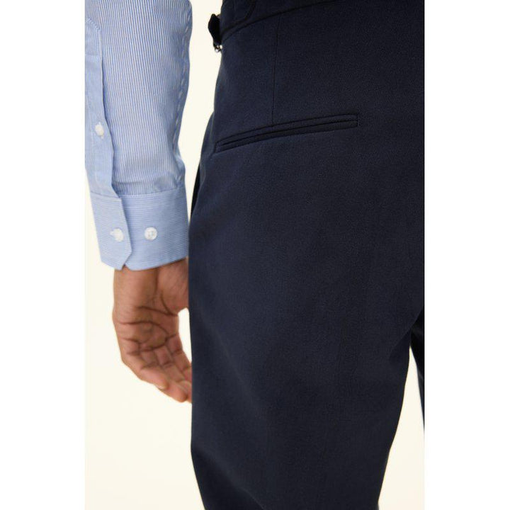 Dandy Side Adjuster Trousers Navy
