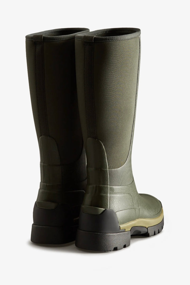 Balmoral Tall Neoprene Hybrid Boot Women Dark Olive