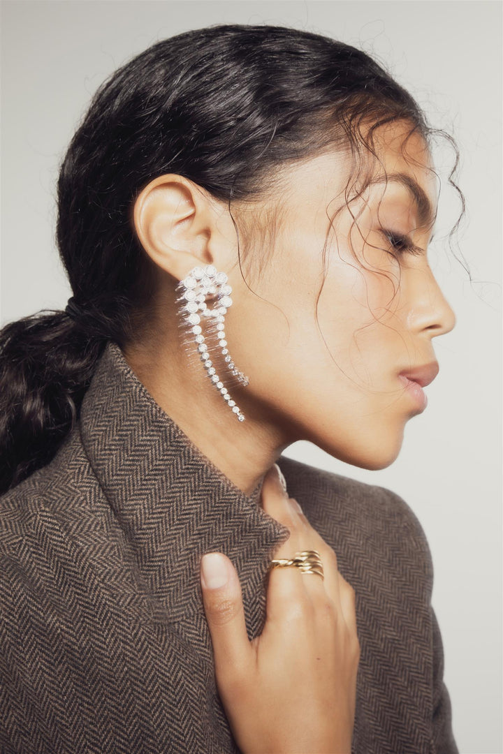 CAMILLA PIHL JEWELRY The Vivid Earrings Silver - Dale