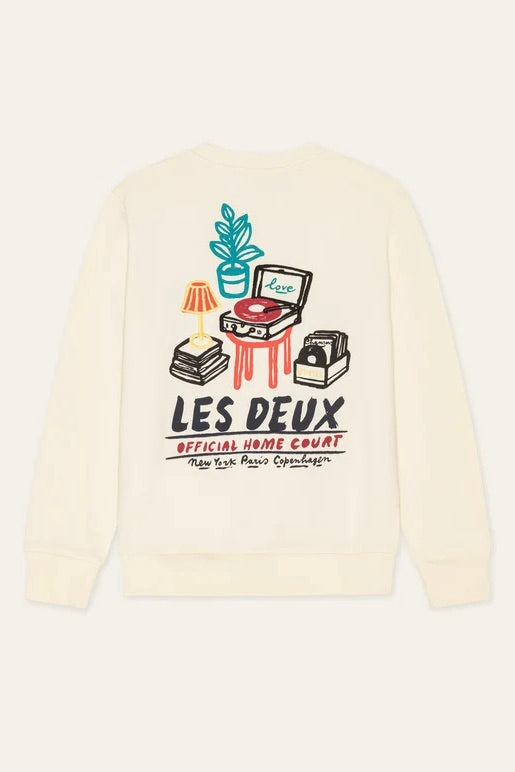Record Sweatshirt Ivory
