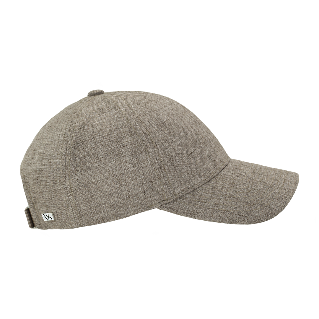 VARSITY HEADWEAR Linen Cap Argent Khaki - Dale