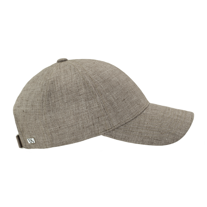 VARSITY HEADWEAR Linen Cap Argent Khaki - Dale