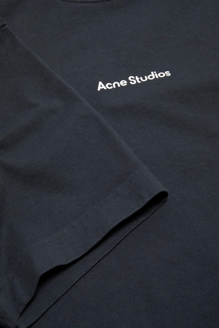 T-Shirt Stamp Logo Relaxed Fit Black