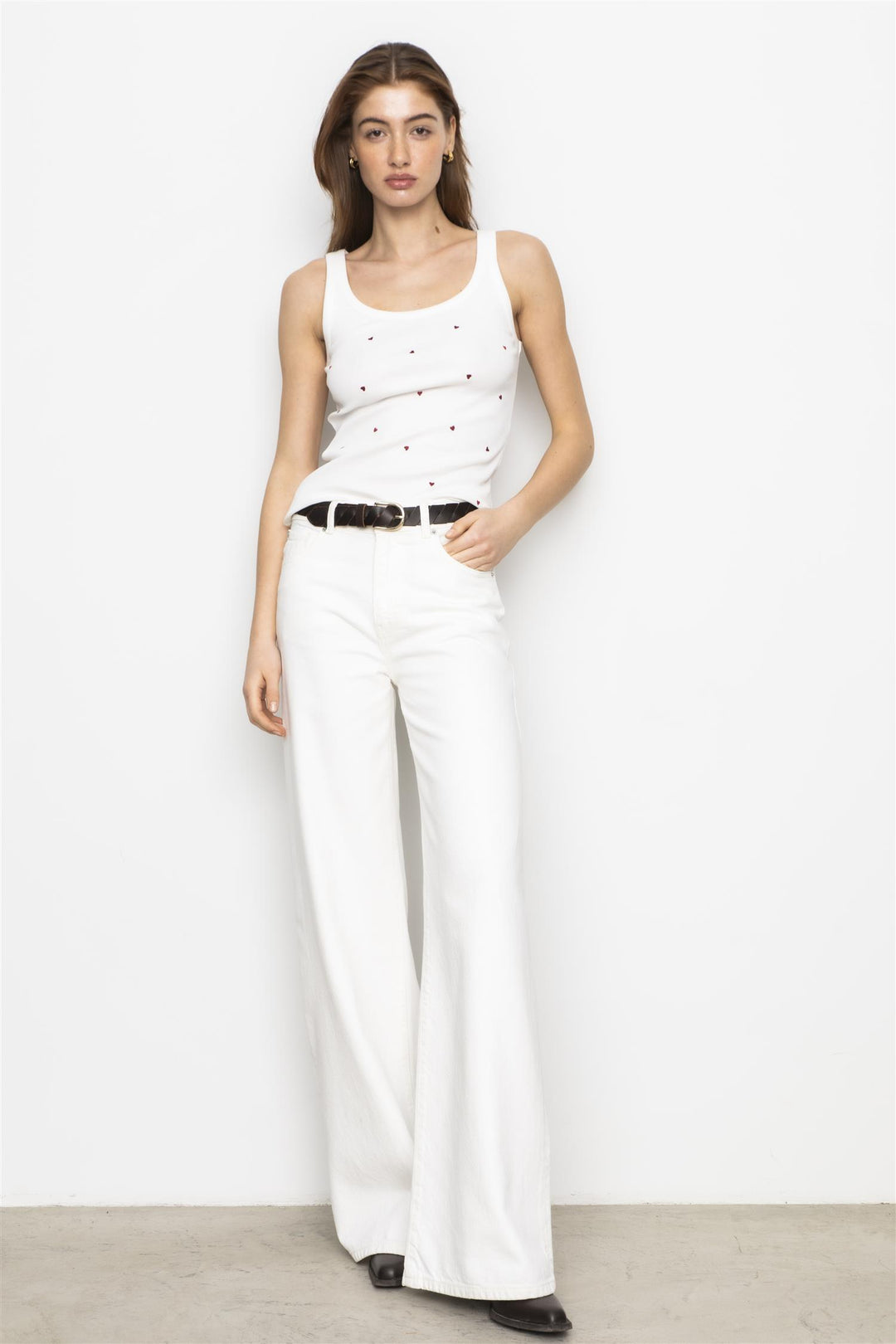 CAMILLA PIHL DENIM Pam Rib Singlet Berry - Dale