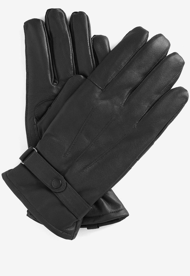 Burnish Leather Glove Dark Brown