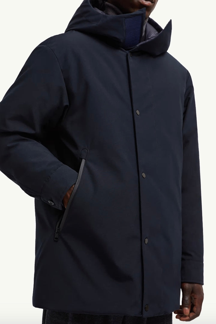Fowey Reversible Hooded Short Down Jacket