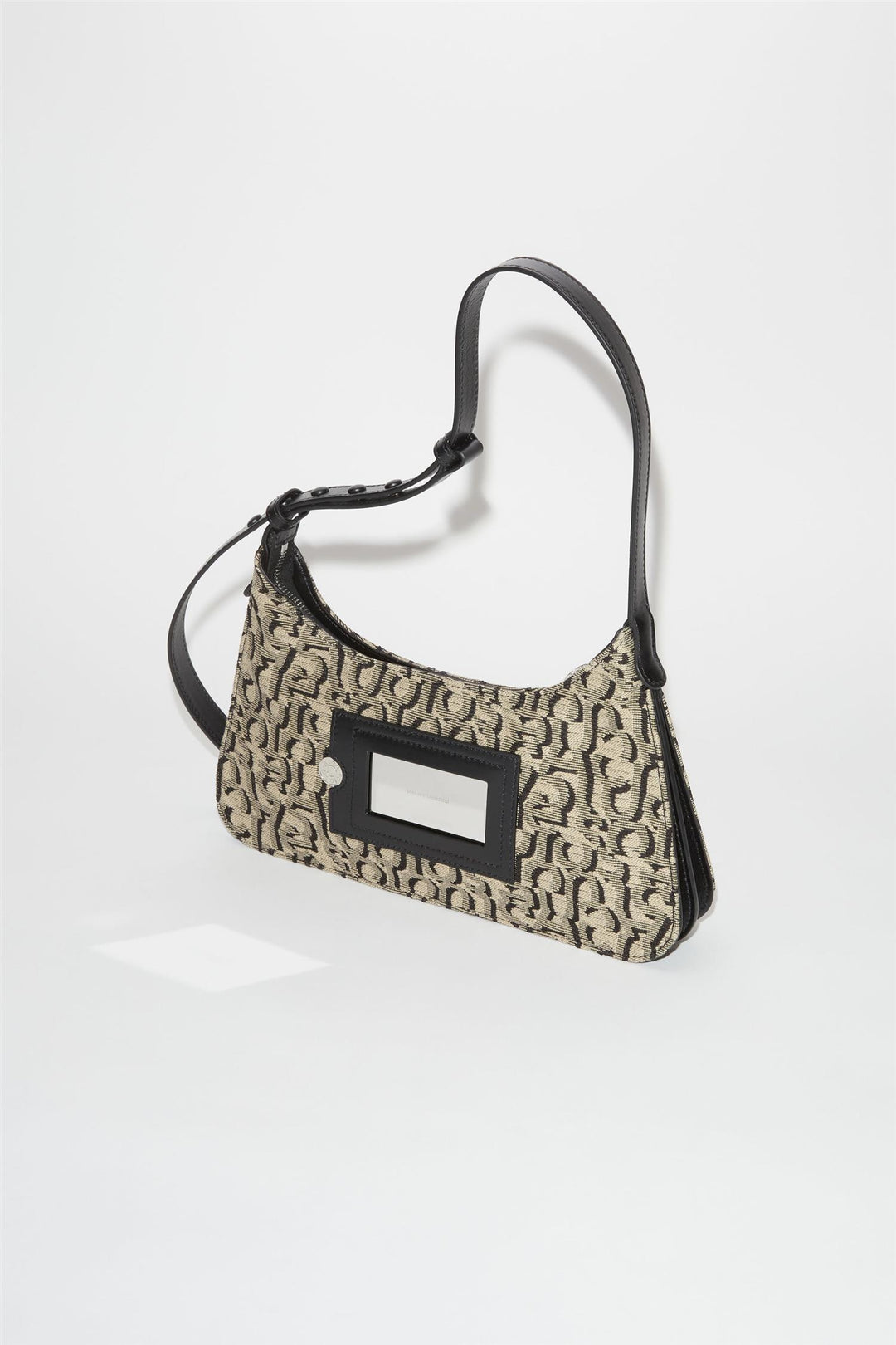 MONOGRAM PLATT MINI SHOULDER BAG BEIGE/BLACK