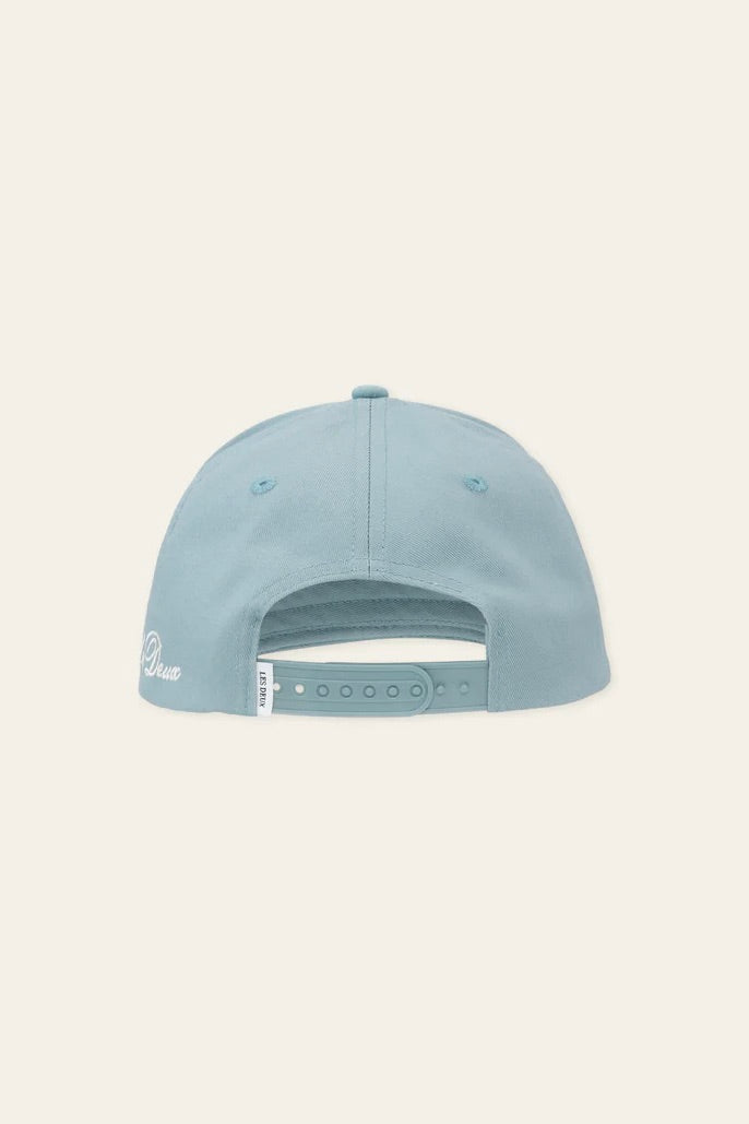 Baseball Cap Suede II Faded Denim Blue