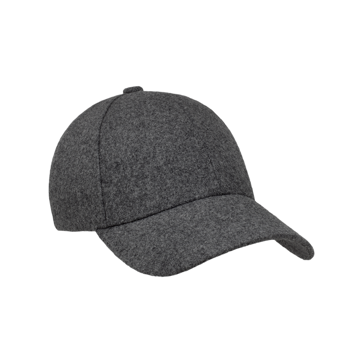 Merino Wool Cap Granite Grey