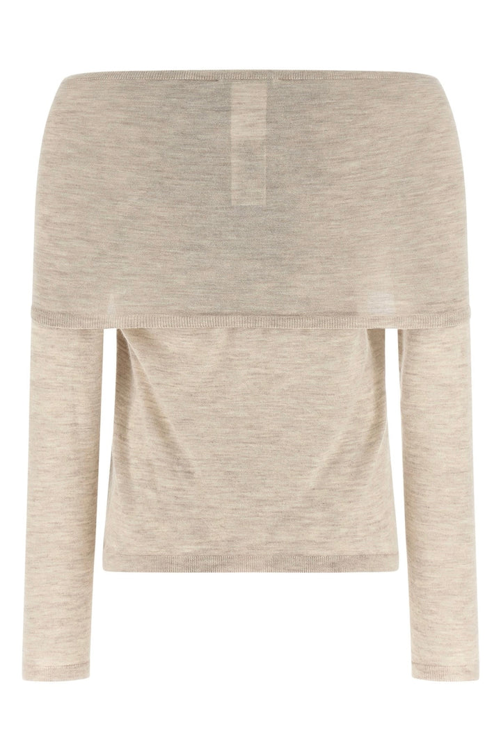 Lightweight Cashmere Sweater Beige
