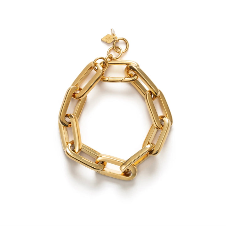 ANNI LU Golden Link Bracelet Gold - Dale