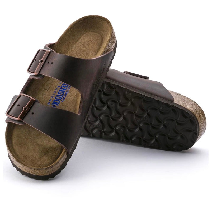 Arizona Soft Footbed Natural Oiled Habana Leather Herre