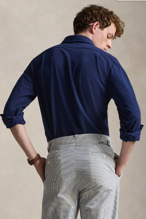 Featherweight Mesh Shirt Dark Cobalt