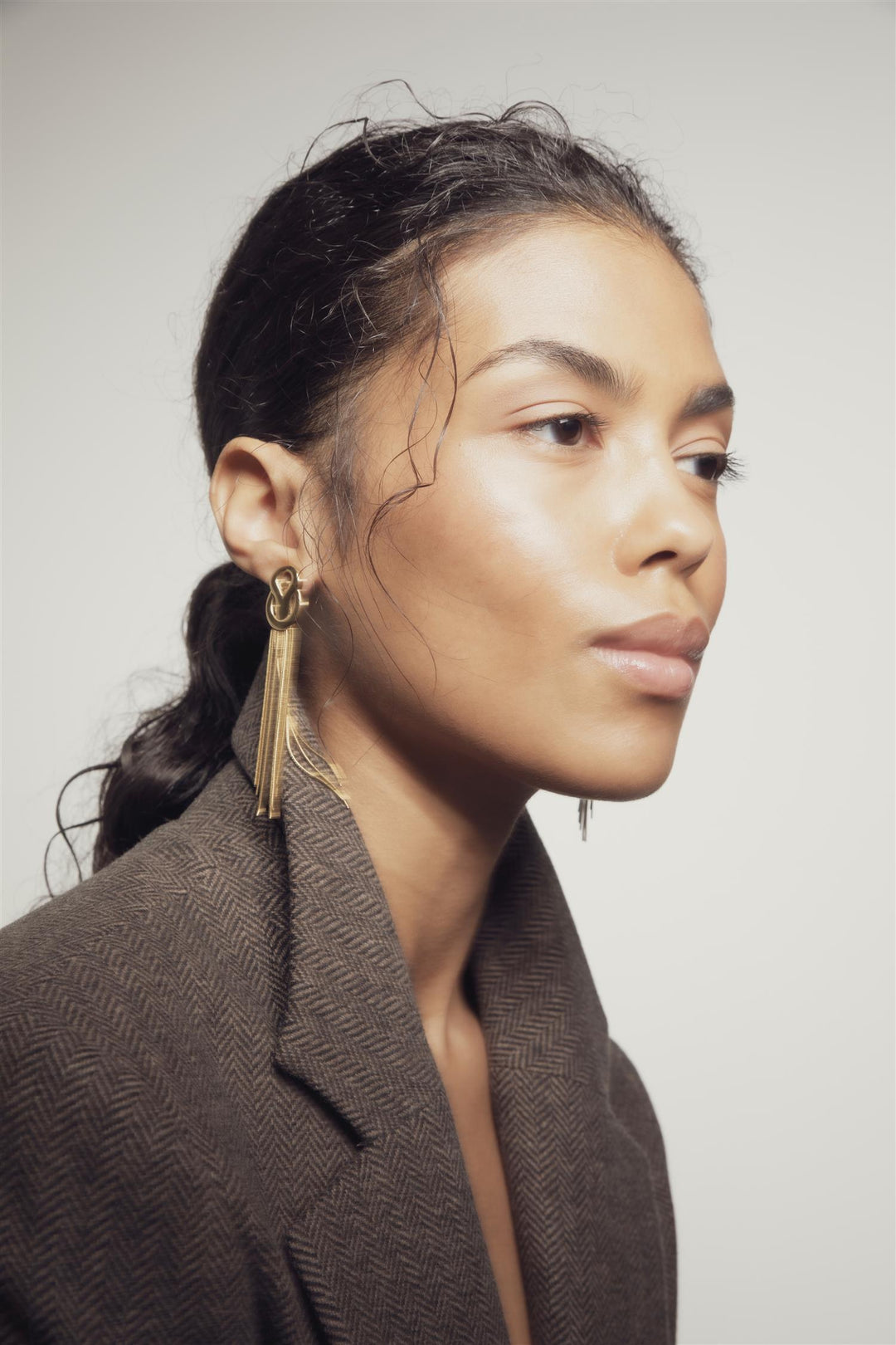 CAMILLA PIHL JEWELRY The Flounce Earrings Gold - Dale