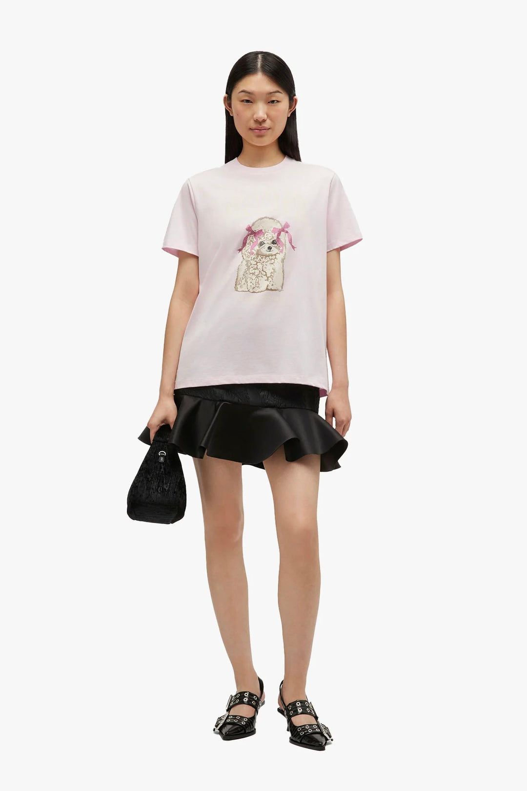 Pink Poodle Basic Cotton Jersey T-shirt